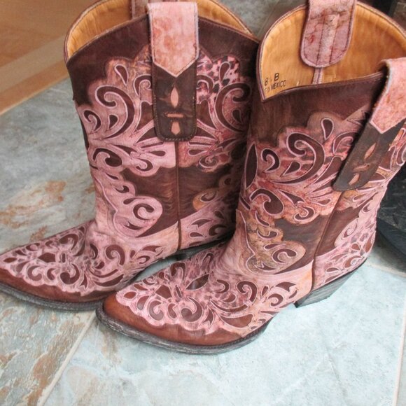 NEW Old Gringo Linda Lou Cowboy Boots womens 8.5 - Picture 2 of 15